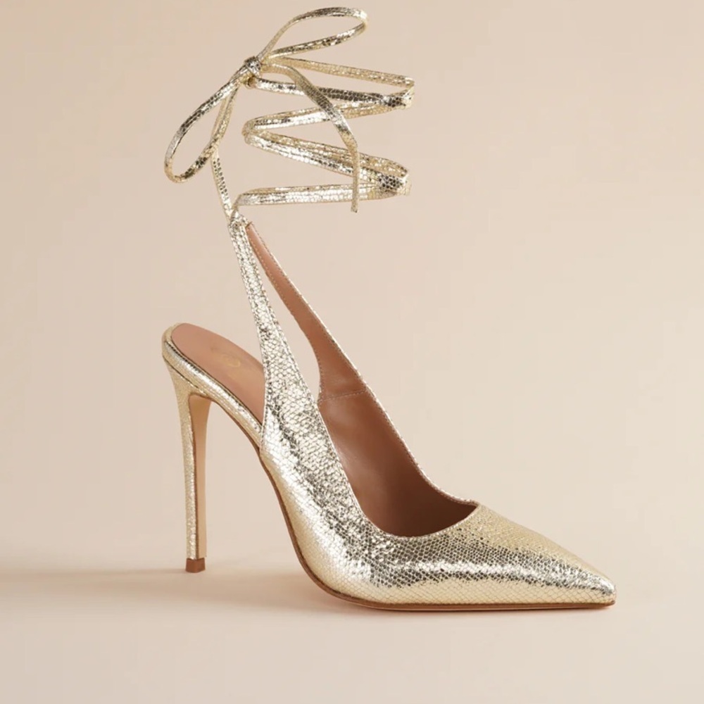 Brother Vellies ribbon pump size 7